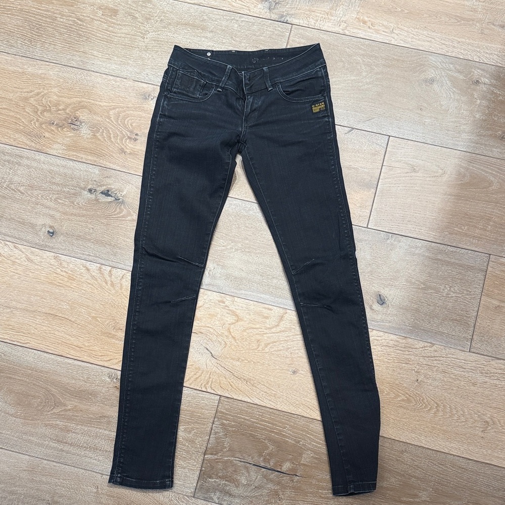 G-Star Raw Women's Black Skinny Jeans